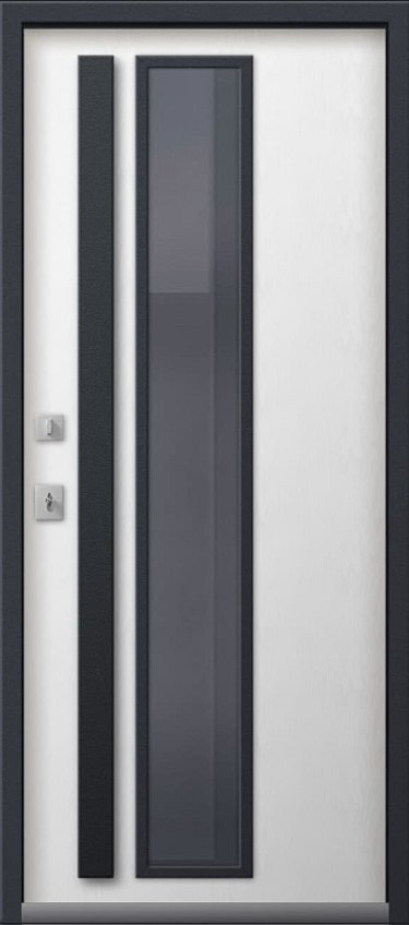 Товар Дверь Термо-15 Бетон тёмный - Софт ясень белый DIS007481