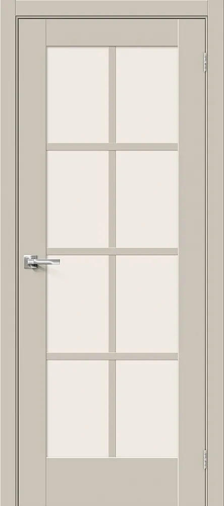 Межкомнатная дверь Прима-11.1 Cream Silk BR5533